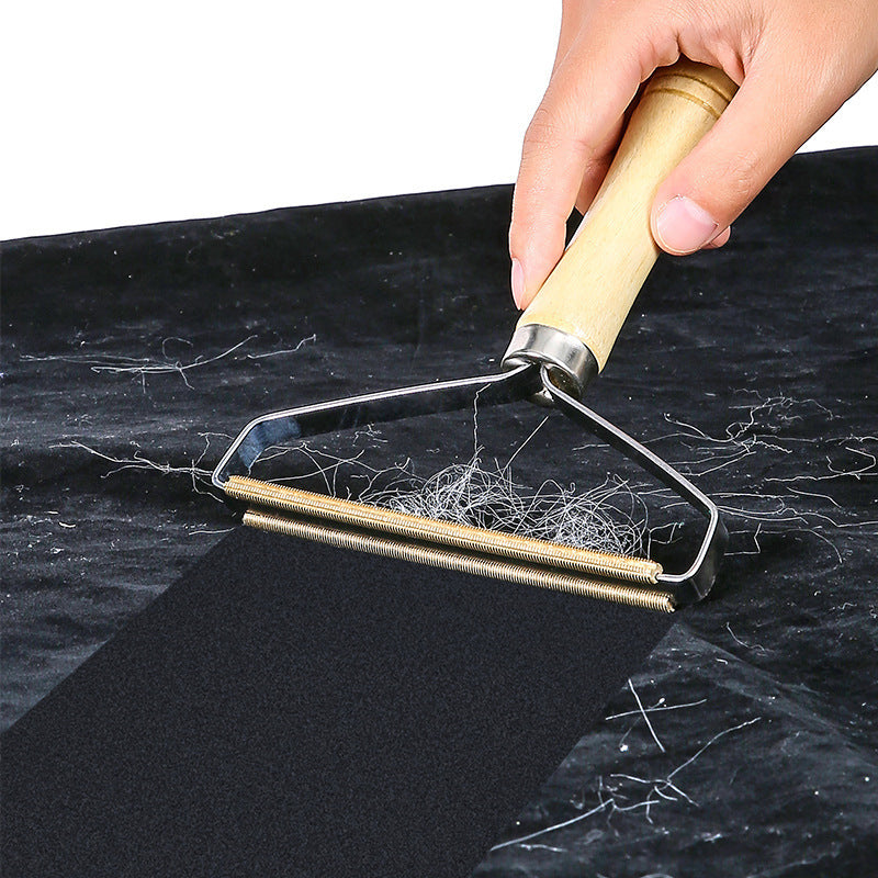 Manuelle Pullover Haar Entferner Trockenen Reiniger Kleidung Stick Haar Entferner Mit Holzgriff