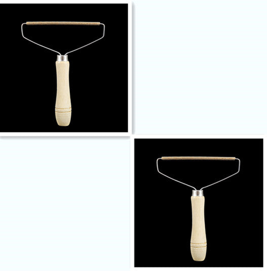 Manuelle Pullover Haar Entferner Trockenen Reiniger Kleidung Stick Haar Entferner Mit Holzgriff