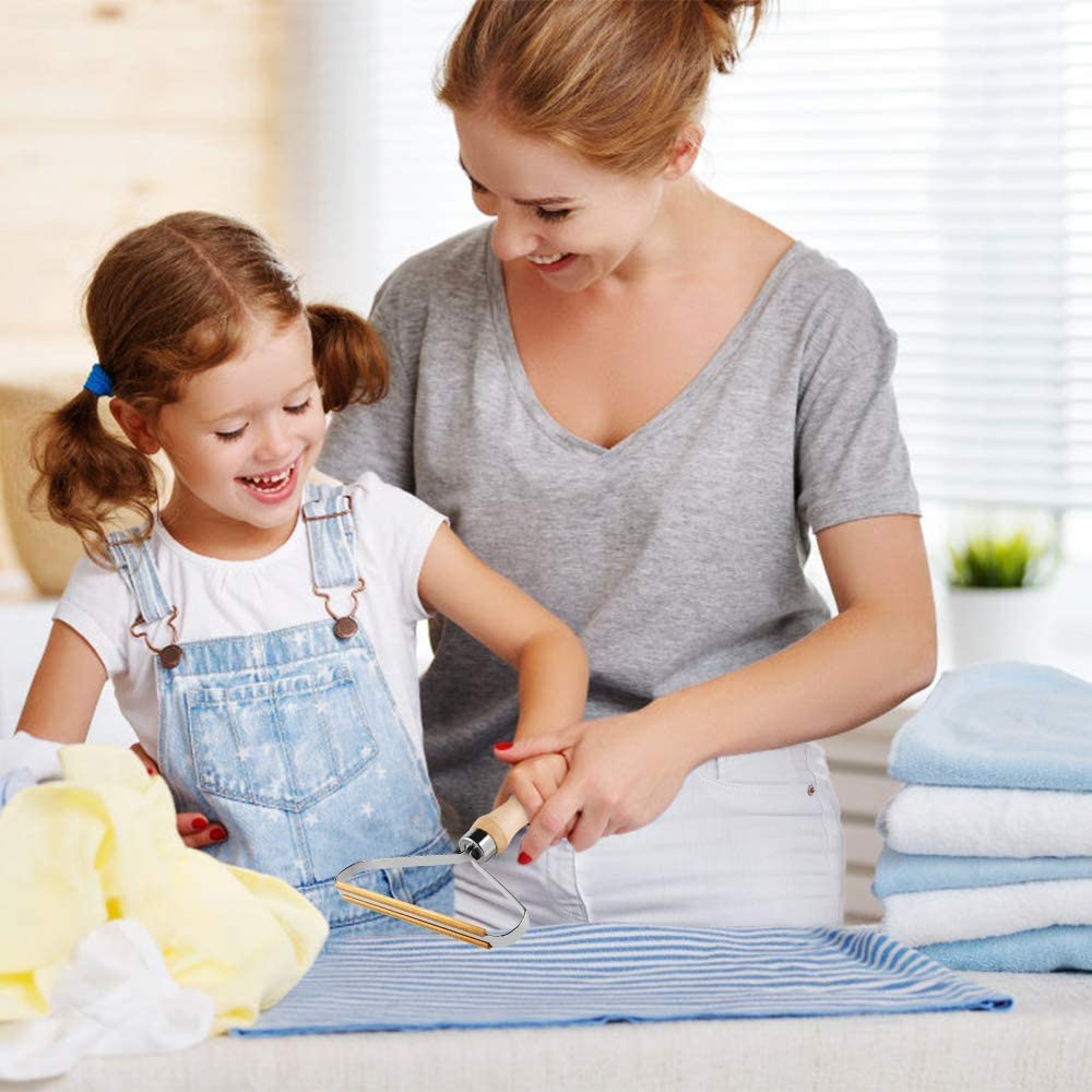Manuelle Pullover Haar Entferner Trockenen Reiniger Kleidung Stick Haar Entferner Mit Holzgriff