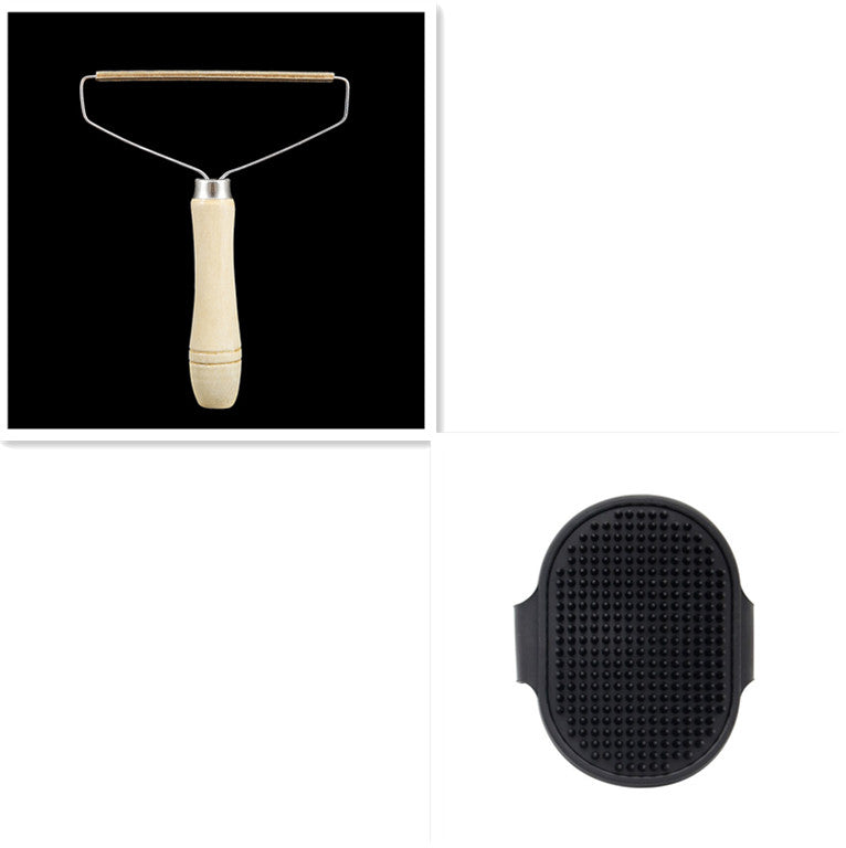 Manuelle Pullover Haar Entferner Trockenen Reiniger Kleidung Stick Haar Entferner Mit Holzgriff