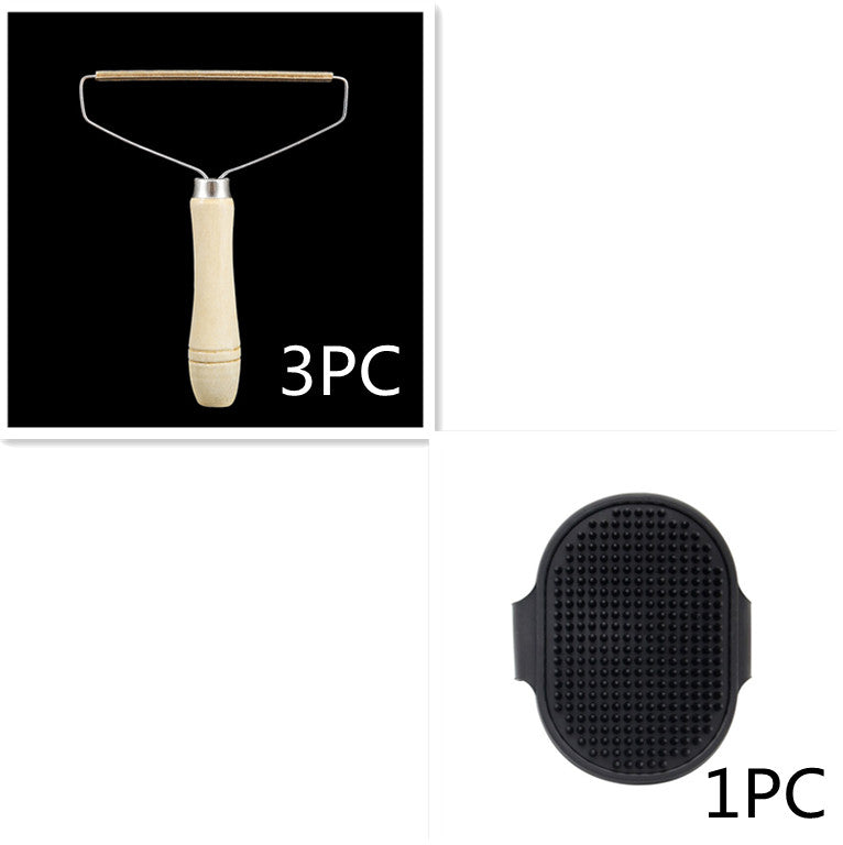 Manuelle Pullover Haar Entferner Trockenen Reiniger Kleidung Stick Haar Entferner Mit Holzgriff