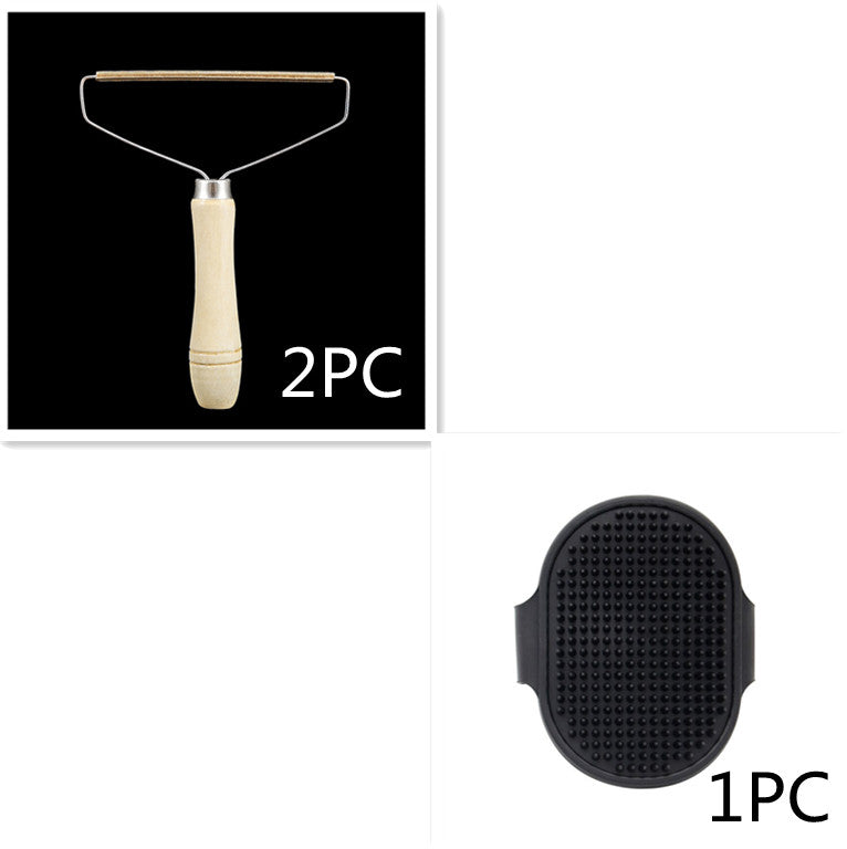 Manuelle Pullover Haar Entferner Trockenen Reiniger Kleidung Stick Haar Entferner Mit Holzgriff