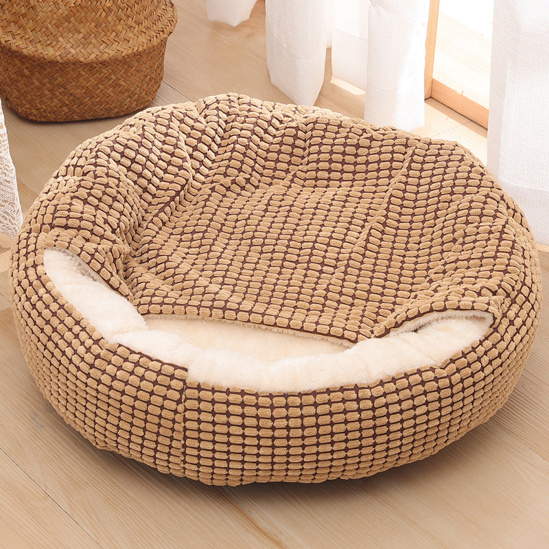 Warme Winter Hundekorb